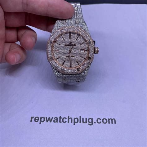 replica iced out watches uk|affordable iced out watches.